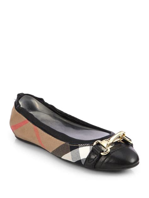 womens burberry flats|burberry flats on sale.